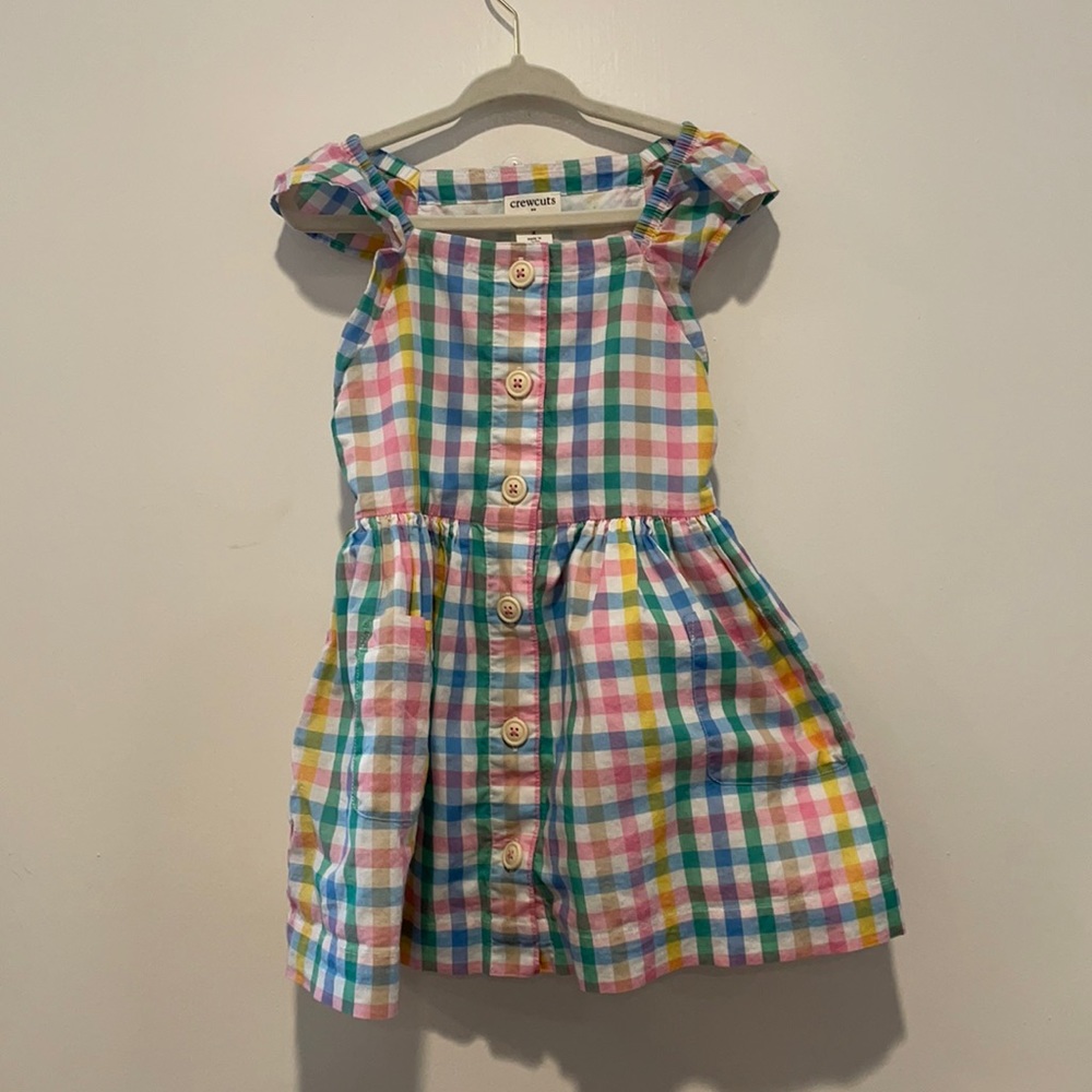 Crewcuts gingham dress